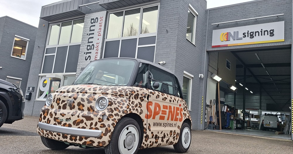 Bestickering Fiat topolino Opel Rocks Bestickering Fiat topolino Opel Rocks