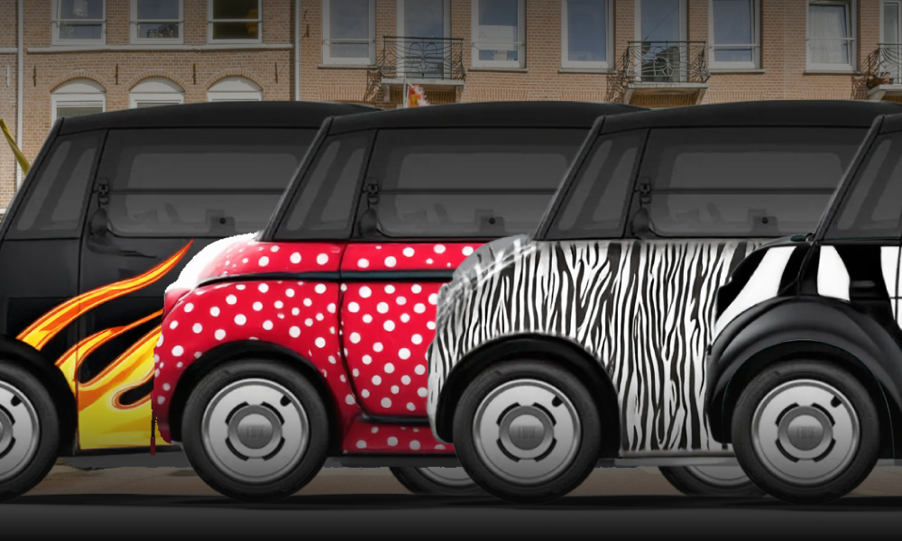 Stadsauto bestickeren Opel Rocks Stadsauto bestickeren Opel Rocks